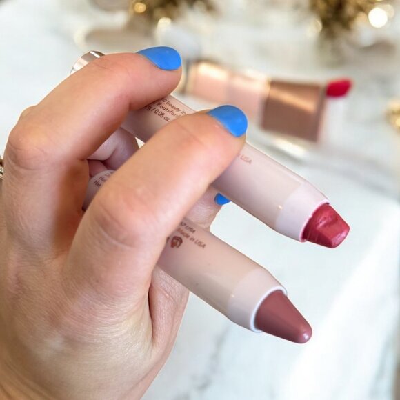 DOLL 10 Lip Crayon Bundle X2 Full Size Self Love and Be Fearless Shades - Picture 5 of 5